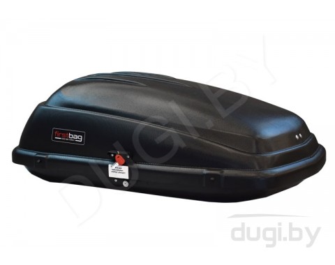 AUDI Q7 4L 2005-2015 автобокс на крышу (250л) FirstBag 250LT JECO.001(115x75x43 см) цвет черный матовый